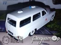Kultowe Auta PRL-u Spec-Wydanie, Warszawa 202A Ambulance (1960) KAP812-3 [BD]***