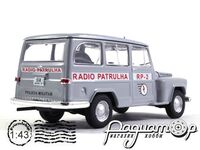 Поліцейські машини світу №60, Willys Rural Wagon Поліція Бразилії (1960) PMM60 [SU]