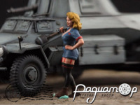 Дівчина-механік, Pin-Up німецькою (1 фігурка) 697518