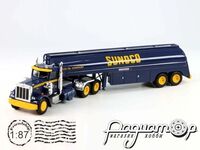 Peterbilt 359 с полуприцепом-цистерной Sunoco (1973) BRE86296