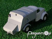 Автомобиль на службе №49, ГАЗ-51А (93М) Вывоз мусора (1955) ANS49 [GI]*