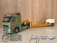 Volvo FH12 з низькорамним тралом-напівпричепом (1993) 953298 [DD]***