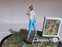 Фігурка Дівчина з мікрофоном (1шт) 440185 [ZI]