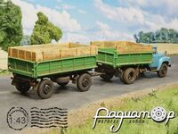 Cільськогосподарський автопоїзд ЗіЛ-ММЗ-554 з причепом ГКБ-819 (1972) 245077 [VS]