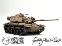 Основний бойовий танк M60A1 RISE (P) з навісним динамічним захистом ERA (1991) 651994