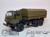 КамАЗ-4310 бортовий з тентом (1986) 198308 [GS]*