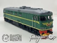 Наші поїзди №7, Тепловоз ТЕП60 (1960) (перевипуск) NP007-4