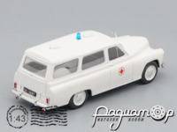 Kultowe Auta PRL-u Spec-Wydanie, Warszawa 202A Ambulance (1960) KAP812-4 [SV]***