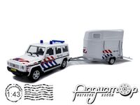 Mercedes Benz G-Class Civilian Dutch Police with Horse Trailer (2015) CARA-SET01