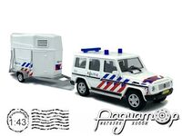 Mercedes Benz G-Class Civilian Dutch Police with Horse Trailer (2015) CARA-SET01