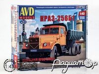 Збірна модель КРАЗ-256Б1 самоскид 1676AVD