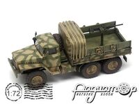 Урал-4320 «гантрак» с 14,5 мм пулеметом КПВ, Афганистан (1979) 741516