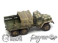 Урал-4320 «гантрак» с 14,5 мм пулеметом КПВ, Афганистан (1979) 741517