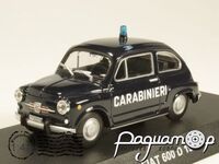 Fiat 600 D Carabinieri (1967) 513105 [SV]***