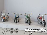 Набор моделей Harley-Davidson Motorcycle (4шт) 6596 [US]