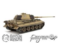 Тяжёлый танк Sd.Kfz. 182 Tiger II Porsche Turret 88-mm (1944) 929848