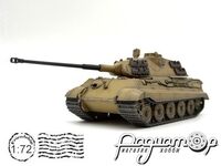 Тяжёлый танк Sd.Kfz. 182 Tiger II Porsche Turret 88-mm (1944) 929849