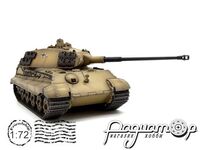 Тяжёлый танк Sd.Kfz. 182 Tiger II Porsche Turret 88-mm (1944) 929849