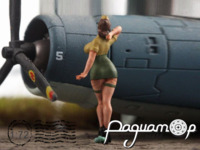 Американська жінка-солдат Pin Up (1 фігурка) 361213