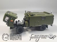 Командно-штабная машина КШМ Р-142Н (66) «Деймос» на шасси ГАЗ-66 NVA DDR (1968) PCL47099