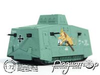 Тяжёлый танк Sturmpanzerwagen A7V «Mephisto» №506 (1918)  12081LB