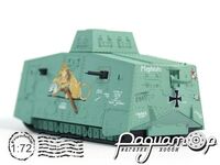Тяжёлый танк Sturmpanzerwagen A7V «Mephisto» №506 (1918)  12081LB