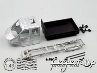 Збірна модель ГАЗель Next A22R33 бортовий з тентом LMK-45623 [MA]