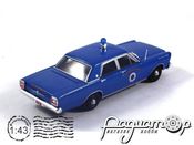 Полицейские машины мира №46, Ford Galaxie 500 Полиция Вествуда, США (1965) PMM46 [KI]