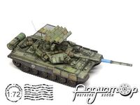 Основной боевой танк Т-90А с противодроновым навесом, ВСУ, Украина (2025) 166333