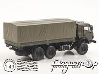 КамАЗ-53501 «Мустанг» (6х6) бортовий з тентом (2003) SSM1655