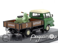Barkas B1000 w. Simson Schwalbe 