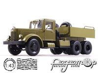 Легендарные Грузовики СССР №40, ЯАЗ-210Г (1955) №2 [XX]***