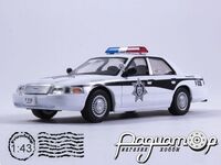 Полицейские машины мира №35, Ford Crown Victoria Поліція Мексики (1992) [MA]