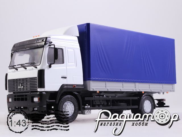 МАЗ-5340 бортовой с тентом (2015) 101180 [GS]