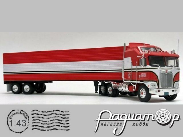 Kenworth K100 Aerodyne с полуприцепом (1979) 2136 [US]