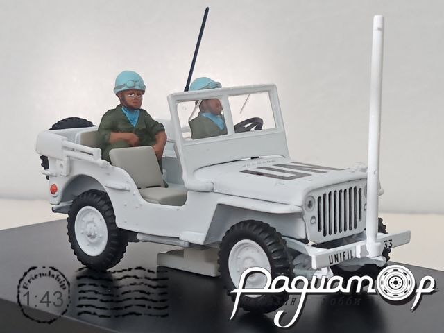 Jeep Willys UN, Lebannon (с фигурками) (1978) R023/4403 [US]