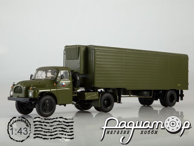 Tatra-138NT 4x4 с полуприцепом Alka N12CH (1959) SSM7036 [VZ]***