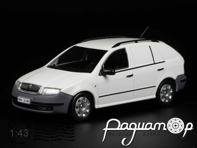 Kaleidoskop Slavnych Vozu Skoda №91, Skoda Fabia Praktik (2002) KS091 [IS]