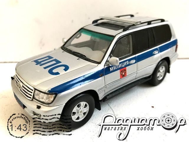 Toyota Land Cruiser 100 ДПС Москва (2007) A003 [KI]