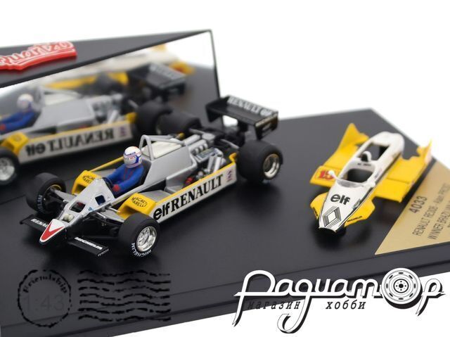 Renault RE30B №15, Winner Brazilian Grand Prix Formula 1, Alain Prost (1982) 4033 [NT]***