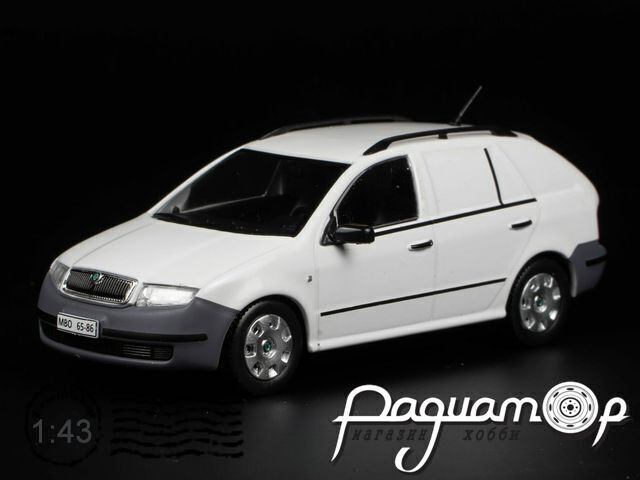 Kaleidoskop Slavnych Vozu Skoda №91, Skoda Fabia Praktik (2002) KS091-2 [IS]***