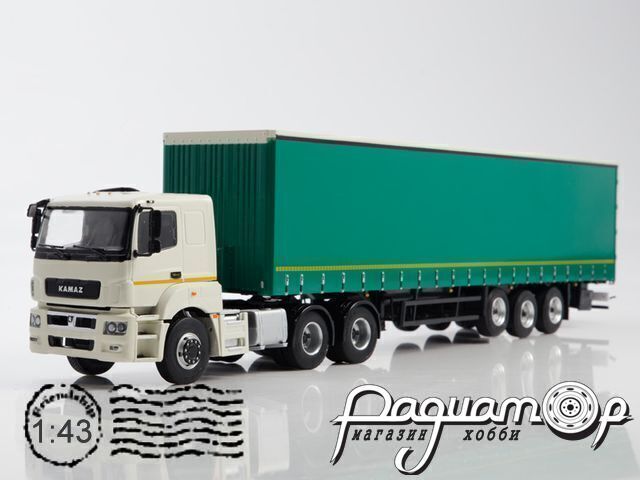 КамАЗ-65206 с полуприцепом НЕФАЗ-93341 (2010) 102972 [OB]