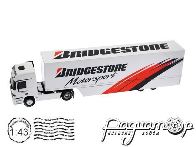 Mercedes-Benz Actros 1840 MP1 Bridgestone Car Hauler Trailer (1996) 111203 [NT]