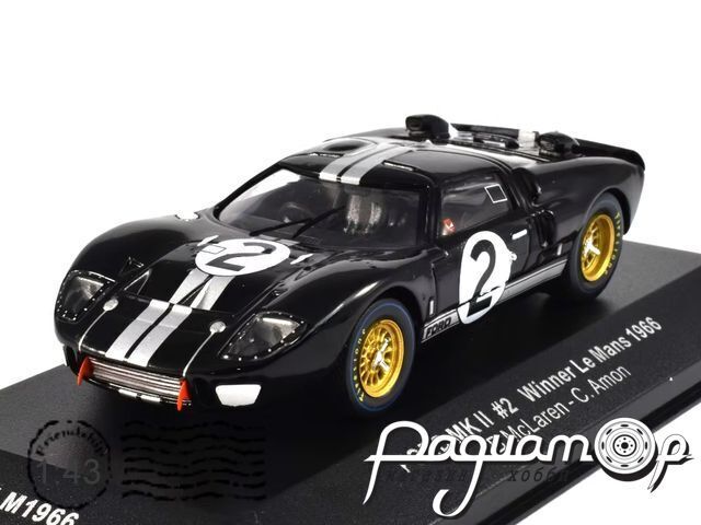 Ford GT40 MKII №2 Winner LeMans B.McLaren|C.Amon (1966) LM1966 [DB]