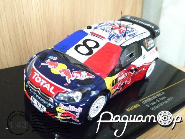 Citroen DS3 WRC №1 GB Rally (2011) RAM464B [NK]*