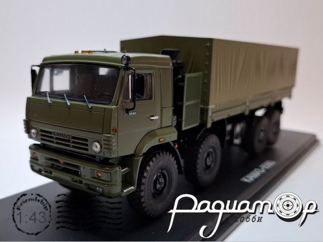КамАЗ-6560 бортовой c тентом (2000) 198106 [GS]