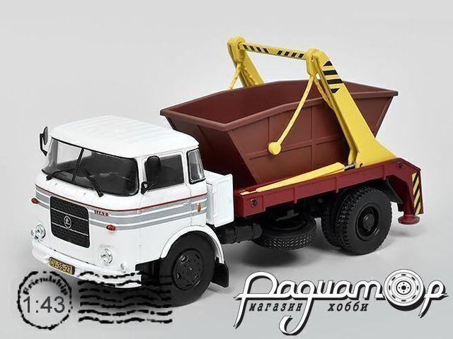 Kultowe ciezarowki PRL-u №59, Skoda LIAZ 706 MTS kontener (1972) PRLLG059 [SM]
