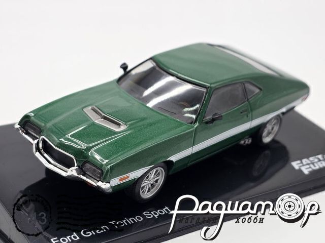 Fast & Furious №41, Ford Gran Torino Sport (1972) FF041 [LB]***