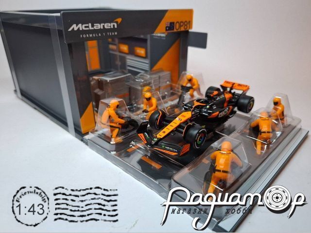 Набор Oscar Piastri McLaren MCL38 №81 (2023) 198198 [GS]*