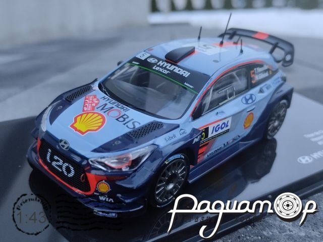 Hyundai i20 Coupe WRC №5 Winner Rally Tour de Corse (2017) DC1259-2 [LB]***